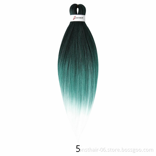 MYZYR Ombre Pre Stretched Braiding Hair Extensions Jumbo Braids Hair Synthetic Crochet Hair Low Temperature Fiber Mirra's Mirror